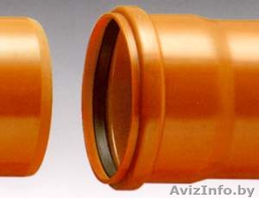 Труба ПВХ для наружной канализации Ø110 – Ø400 - Изображение #1, Объявление #1134565