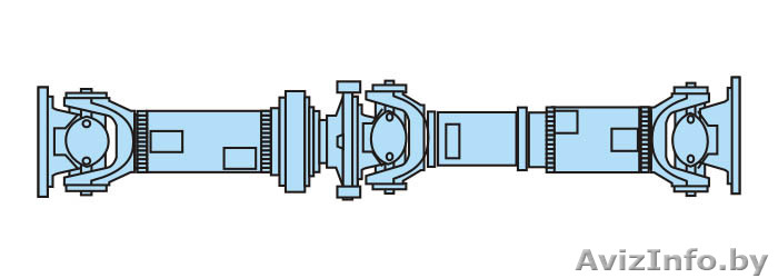 ВАЛЫ КАРДАННЫЕ МАЗ,АМАЗ,МЗКТ,МОАЗ,ПАЗ,ЗИЛ,ГАЗ,КРАЗ,КАМАЗ,УРАЛ......... - Изображение #1, Объявление #1152122