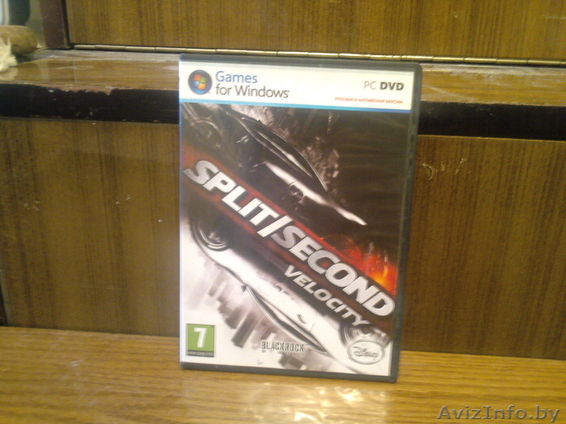 DVD-диск с игрой Split/Second - Изображение #1, Объявление #1137703