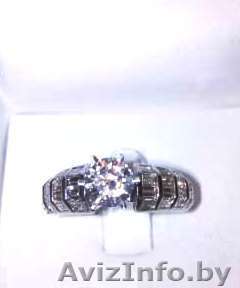Кольцо из белого золота с бриллиантами!!! - Изображение #1, Объявление #1118285