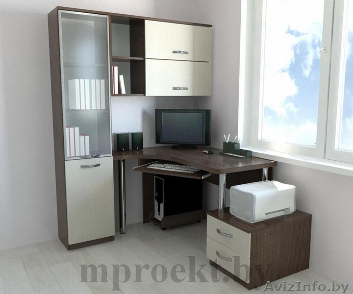 Стол компьютерный (рабочее место) РМ-03.15 (1560х1400х1900) - Изображение #1, Объявление #1168888