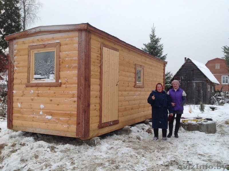 Баня готовая перевозная под ключ с доставкой на Ваш участок! Затопи и парься! - Изображение #1, Объявление #1196665