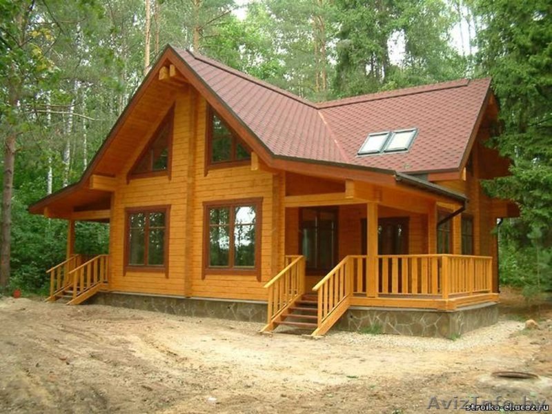 Дома, бани из профилированного бруса под ключ. Беседки, гриль-домики, гаражи. - Изображение #1, Объявление #1186961