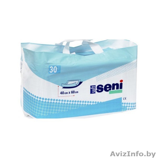 Пеленки SENI SOFT 40х60 (30шт) - Изображение #1, Объявление #1187031