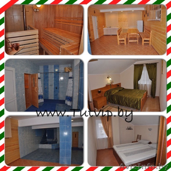   Сдаётся коттедж-баня «TUTVIP.by»  по часам, на сутки, выходные и праздничные д - Изображение #1, Объявление #1203227