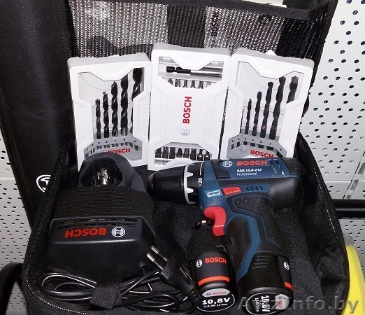 Аккумуляторный шуруповерт BOSCH GSR 10, 8-2 LI - Изображение #1, Объявление #1229525