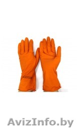 Перчатки латексные хозяйственные (многоразовые) - Изображение #1, Объявление #1229414