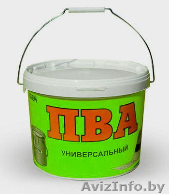 Клей ПВА в ведрах по 2,5 и 10 кг наличный и безналичный расчет - Изображение #1, Объявление #1245461