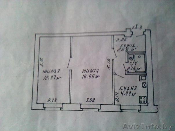 Двухкомнатная квартира в Минске - Изображение #1, Объявление #1253212