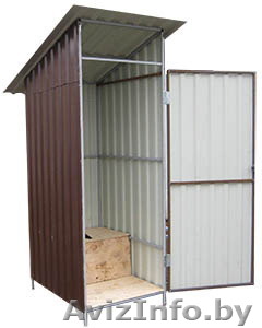 Туалет под выгребную яму (с пьедесталом) - Изображение #1, Объявление #1256431