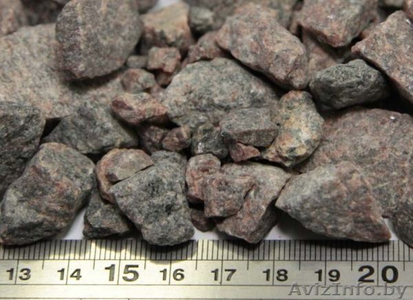 Щебень гранитный фр 5-20, 20-40 напрямую с карьера, оптом с доставкой. - Изображение #1, Объявление #1245203