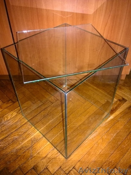 Аквариум (креветочник) с крышкой 25 х 25 х 30, 19 литров стекло 4мм 140.000 руб. - Изображение #1, Объявление #1259236