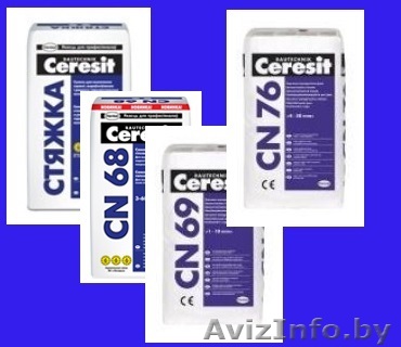 Смеси Ceresit весь ассортимент. Штукатурки, клея, грунтовки, доставка - Изображение #1, Объявление #1273171