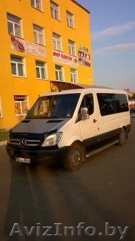 Пассажирские перевозки Мерседес Спринтер 11 мест - Изображение #1, Объявление #1295431