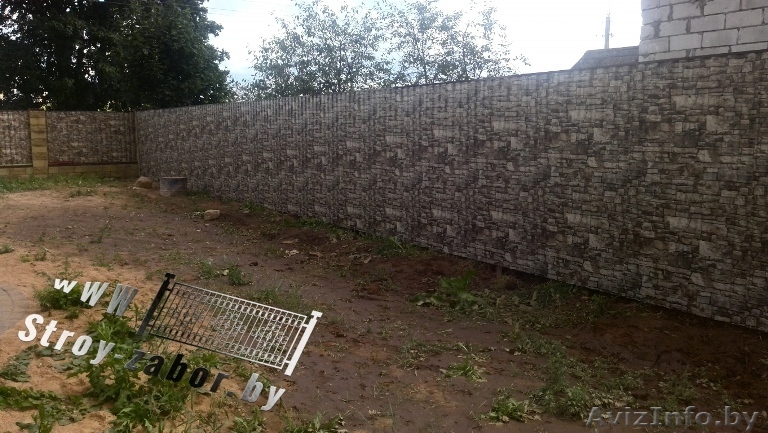 Забор из металлопрофиля цена в Минске качество, цена. Молодечно, Минская обл. - Изображение #1, Объявление #1319126