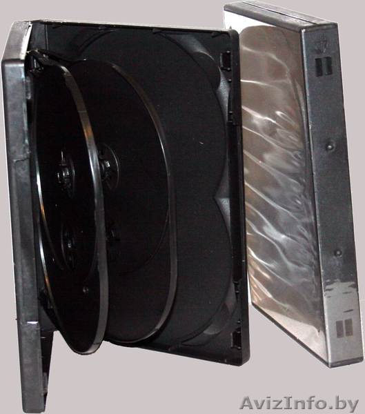 Футляр BOX на 8 дисков (черный, глянцевый) - Изображение #1, Объявление #1332347