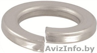 Шайба-гровер пружинная, DIN 127, сталь А2 и А4 - Изображение #1, Объявление #1354895