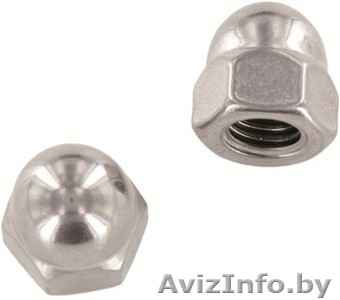 Гайка DIN 1587, нержавейка - Изображение #1, Объявление #1354891
