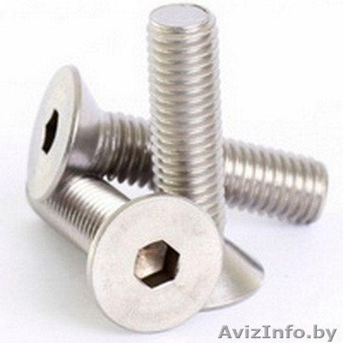 Винт DIN 7991, с потайной головкой, внутренний шестигранник; нержавейка - Изображение #1, Объявление #1354855