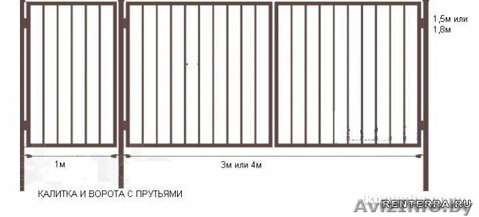 Продаем Ворота и калитки от производителей - Изображение #1, Объявление #1345982