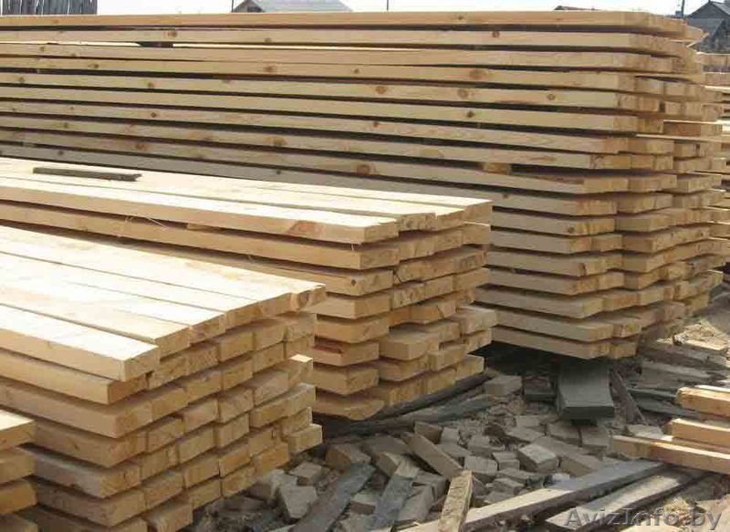 ВНИМАНИЕ!!! Доска обрезная 25х100-150 по САМОЙ НИЗКОЙ ЦЕНЕ! ... - Изображение #1, Объявление #1354265