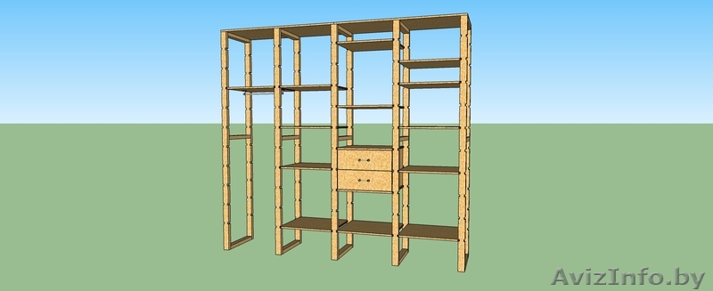  Стеллаж из массива. - Изображение #1, Объявление #1354591