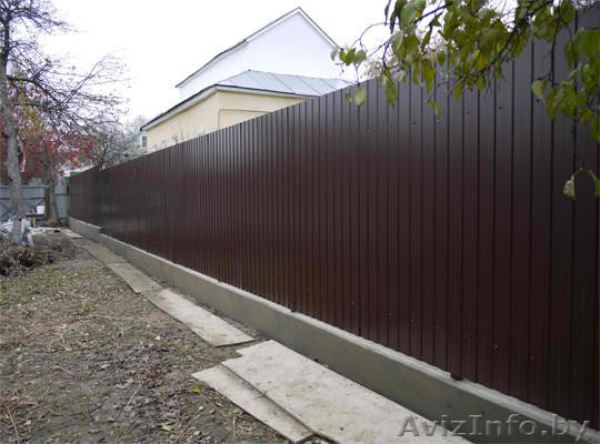 Купить металлический забор в Минская обл. Скидка 10% до конца февраля. Купить ме - Изображение #1, Объявление #1352001