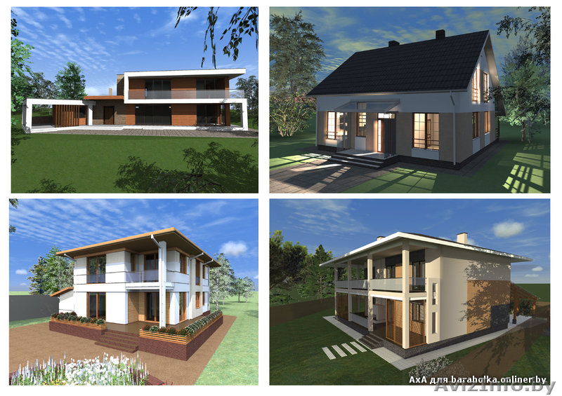 Проекты жилых домов, бань, летних кухонь, хозпостроек, навесов и гаражей. - Изображение #1, Объявление #1363204
