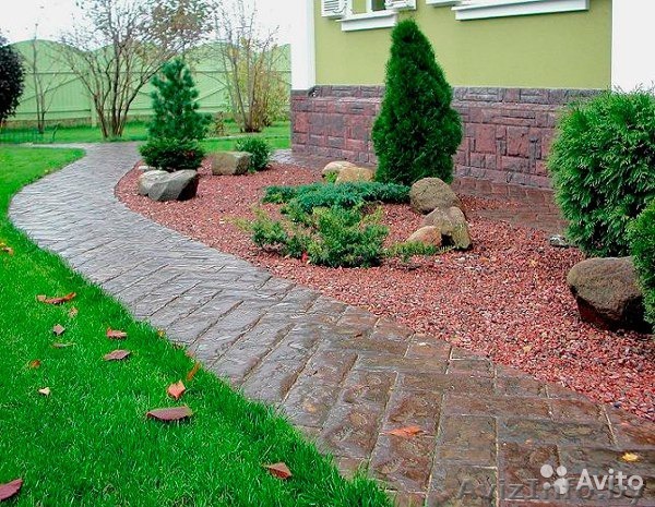 #Укладка #тротуарной #плитки #установка #бортов и бетонные работы - Изображение #1, Объявление #1381878