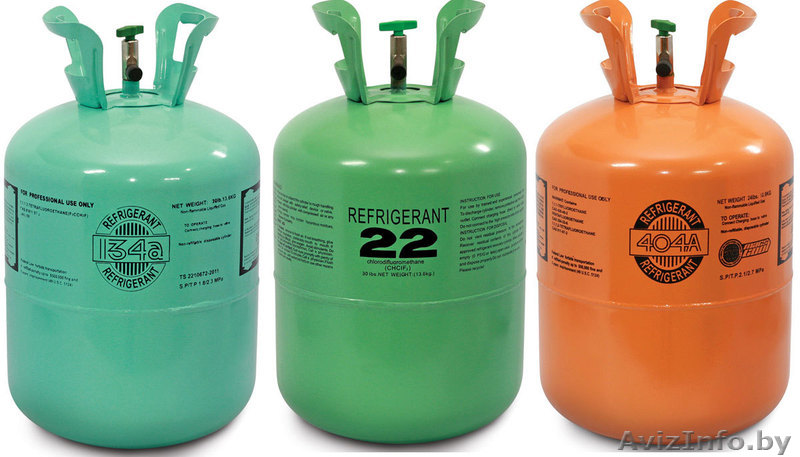 Продам хладагент R134a, R404a, R410a R407c, R22 - Изображение #1, Объявление #1385032