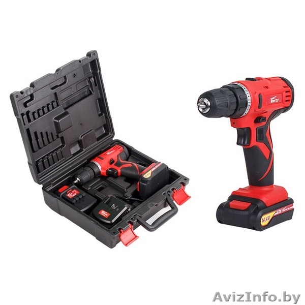 Продам шуруповерт аккумуляторный WORTEX BD 1415 в чемодане - Изображение #1, Объявление #1405225