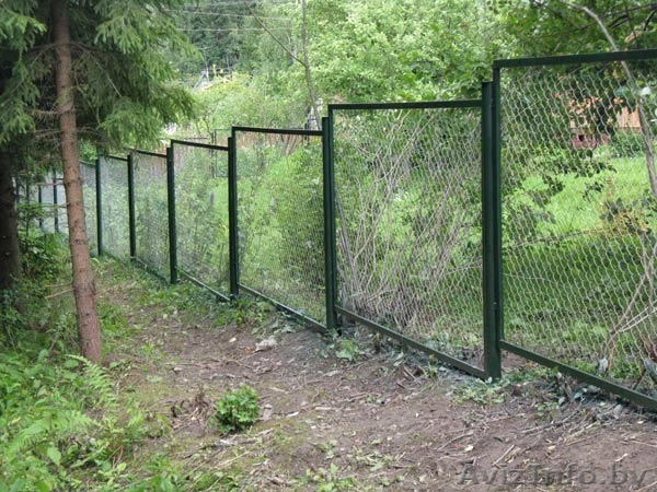 Секция заборная В продаже так же есть столбы, ворота, калитка, сетка-рабица, про - Изображение #1, Объявление #1421919