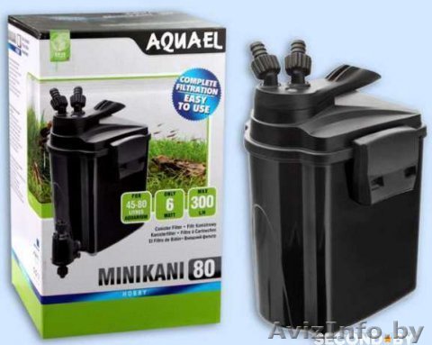 Внешний фильтр Aquael mini kani 80 - Изображение #1, Объявление #1449345