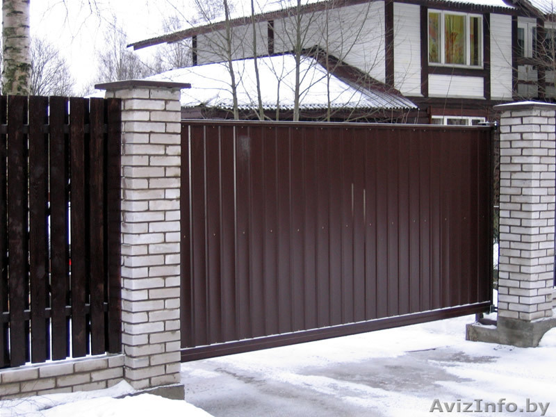 Ворота откатные. - Изображение #1, Объявление #1453868