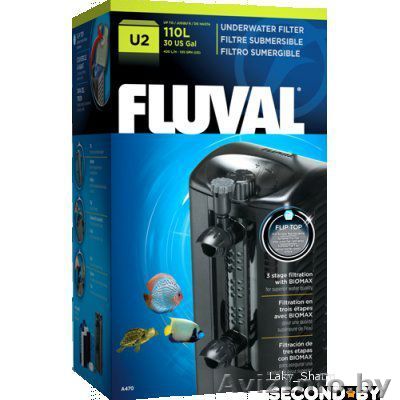 Фильтр внутренний HAGEN FLUVAL U2 400л/ч до 110 л  - Изображение #1, Объявление #1449215