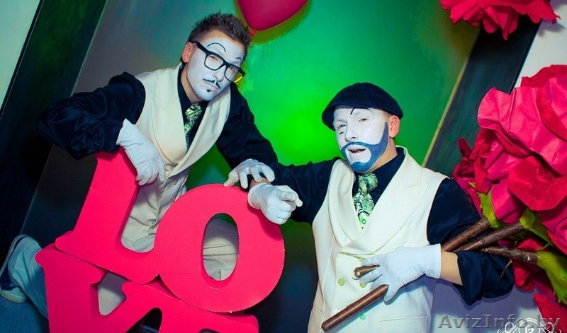 Мим Дуэт на свадьбу день рождения корпоратив юбилей выпускной  - Изображение #1, Объявление #1450885