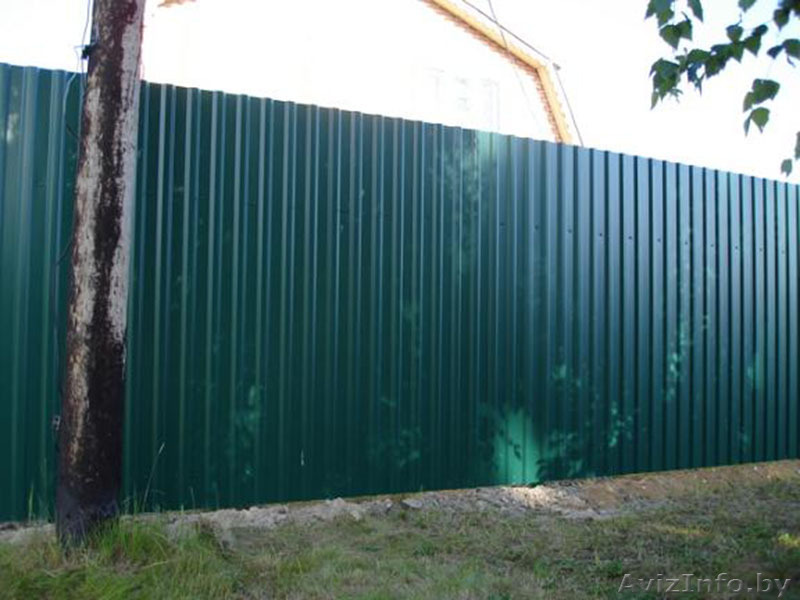 Установка забора из профнастила под заказ - Изображение #1, Объявление #1463632