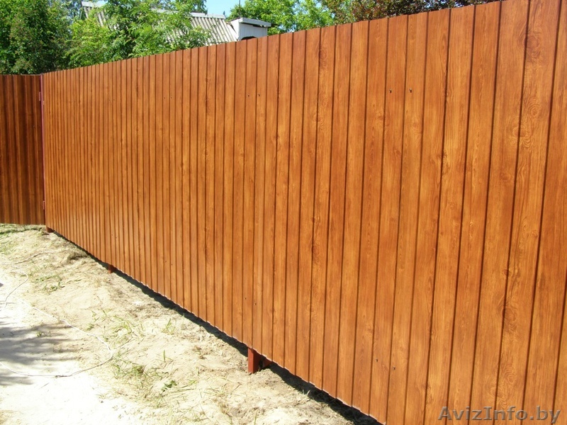 Забор из профлиста под ключ в Минске - Изображение #1, Объявление #1466056
