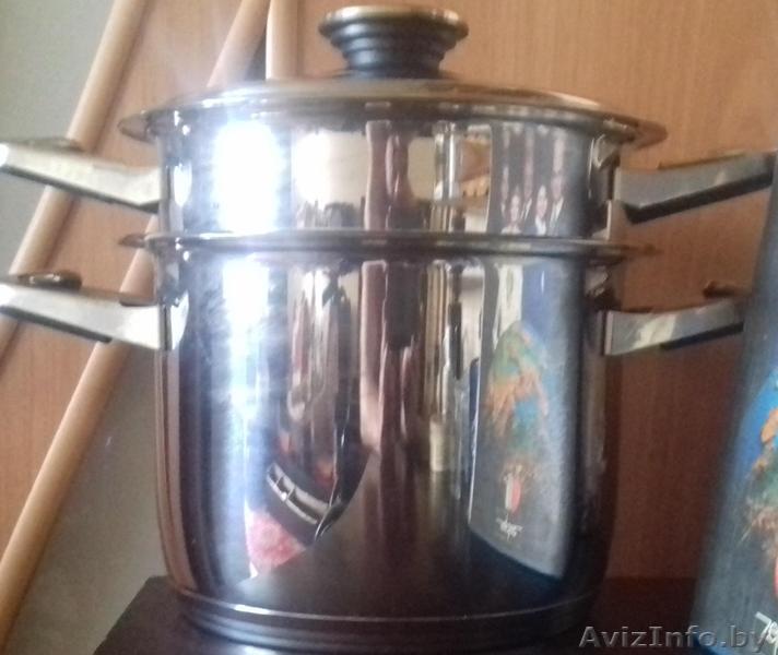 КАСТРЮЛЯ  *ZEPTER* с пароваркой - Изображение #1, Объявление #1470192
