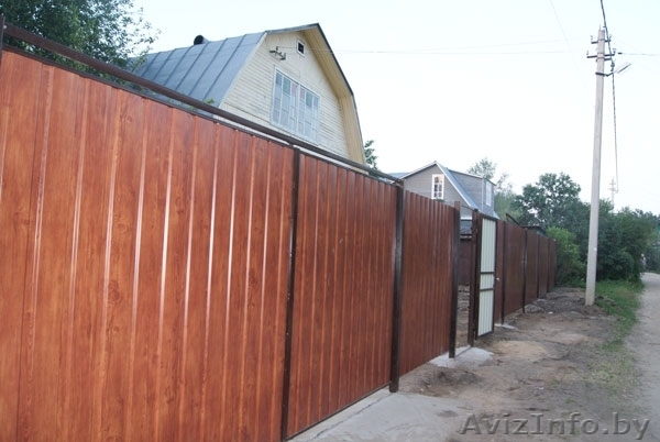 Установка столбов для забора Минск - Изображение #1, Объявление #1471543