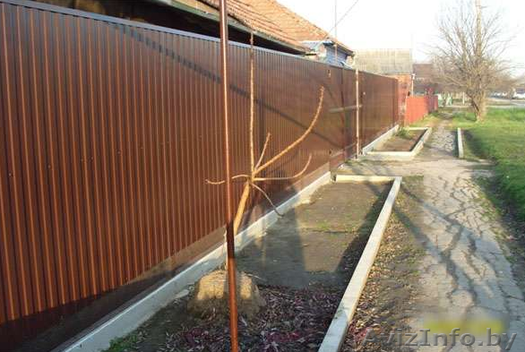 Монтаж забора цена за профнастил, штакетник или сетки. - Изображение #1, Объявление #1467986