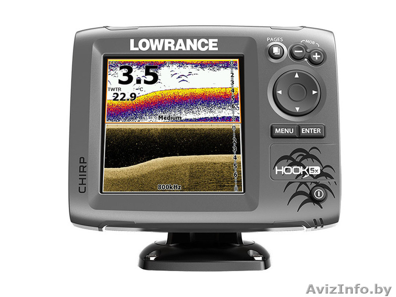 Эхолот для рыбалки с лодки Lowrance Hook 5x - Изображение #1, Объявление #1476217