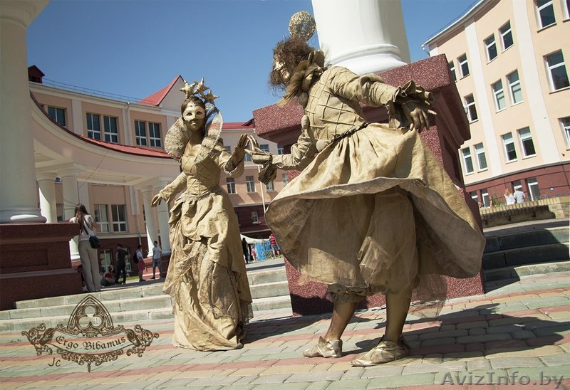 Живые Статуи на свадьбу день рождения встречу гостей корпоратив  - Изображение #1, Объявление #1480165