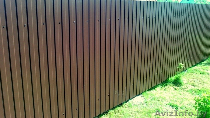 Забор из металлопрофиля – Доступно, Качественно, Красиво! Минск, Минская область - Изображение #1, Объявление #1489753