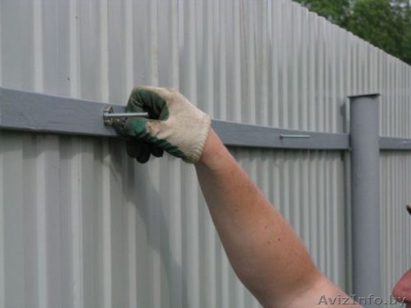 Купить забор из профлиста в Минске, Минская обл. Купить забор из профлиста по вы - Изображение #1, Объявление #1493306