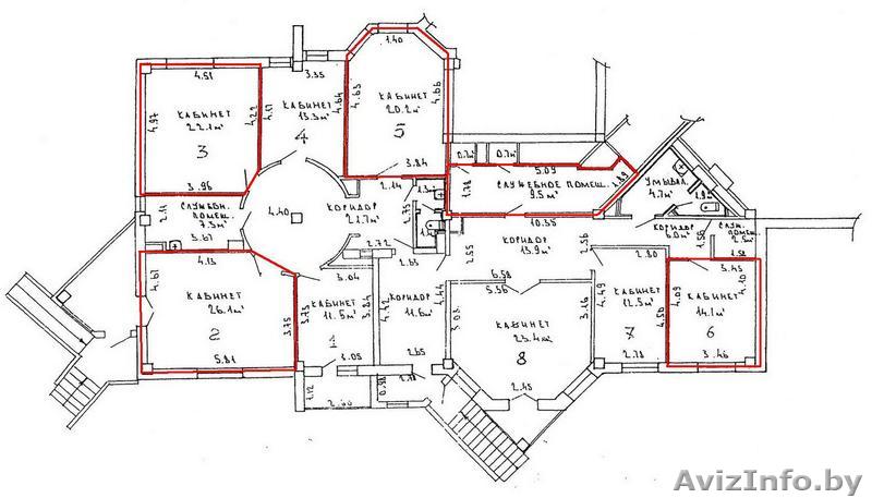 Сдается в аренду два помещения в офисе по адресу пер. Калининградский ,6 - Изображение #1, Объявление #1346802