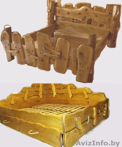 Кровати из массива ДУБА - Изображение #1, Объявление #1484093