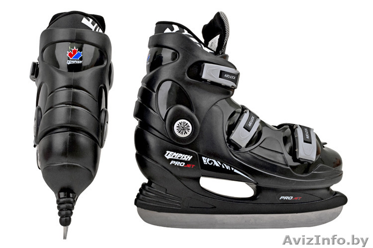 Коньки Tempish Pro Jet черные - Изображение #1, Объявление #1503528