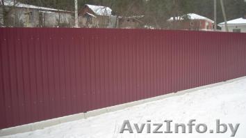 Монтаж забора с использованием Вашего материала в Минске, Минском районе или обл - Изображение #1, Объявление #1495421