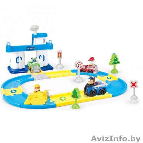 Полицейская станция + 4 машинки (Щенячий патруль) - Изображение #1, Объявление #1512667
